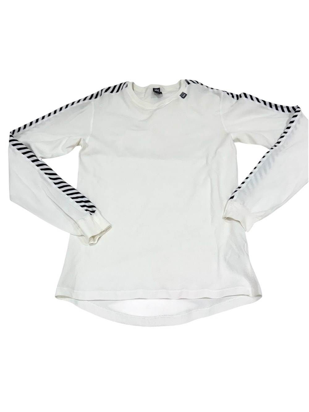 Helly Hansen white Crewneck Waffle Knit base layer top size M